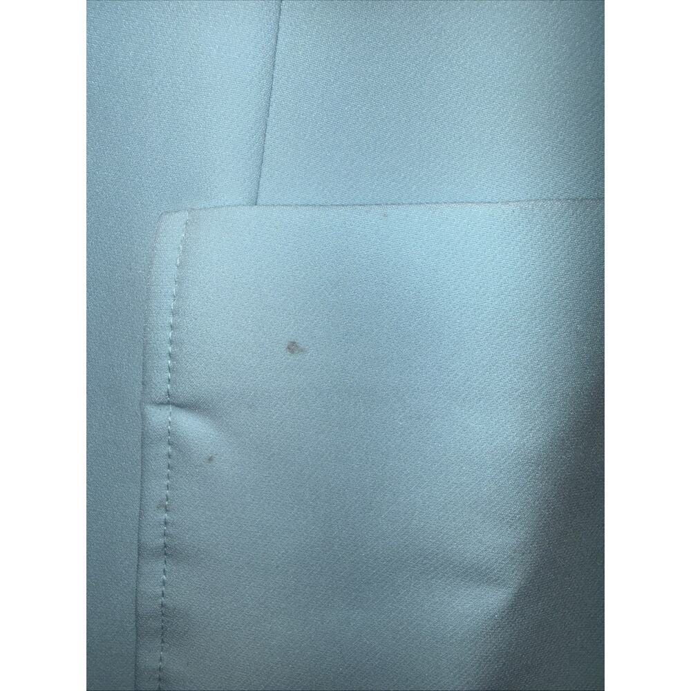 Anne Klein Womens XL Light Blue Double Breasted Blazer Jacket Career Office - Picture 6 of 8